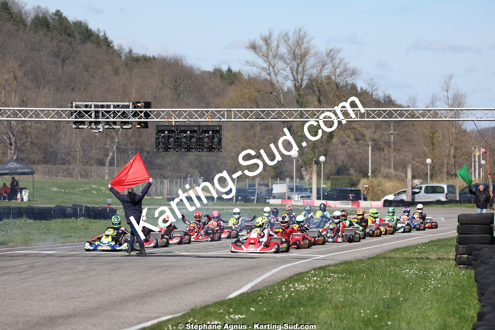 29 & 30/03/2025 : 2ème manche du Championnat du Sud au circuit d’Aigues-Vives (photos Stéphane Agnus) 2025 — karting