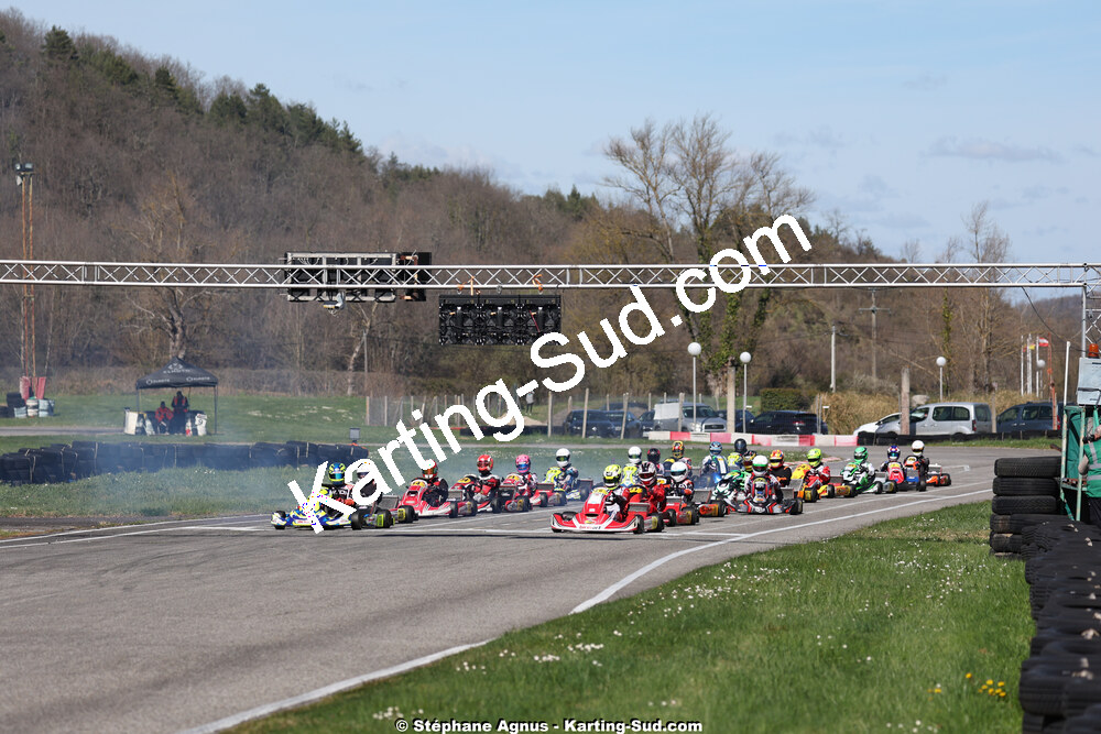 29 & 30/03/2025 : 2ème manche du Championnat du Sud au circuit d’Aigues-Vives (photos Stéphane Agnus) 2025 — karting