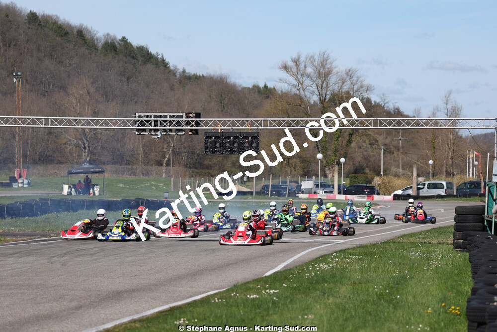 29 & 30/03/2025 : 2ème manche du Championnat du Sud au circuit d’Aigues-Vives (photos Stéphane Agnus) 2025 — karting