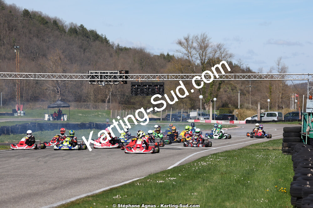 29 & 30/03/2025 : 2ème manche du Championnat du Sud au circuit d’Aigues-Vives (photos Stéphane Agnus) 2025 — karting