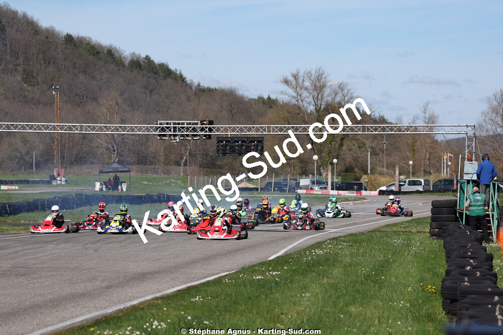 29 & 30/03/2025 : 2ème manche du Championnat du Sud au circuit d’Aigues-Vives (photos Stéphane Agnus) 2025 — karting