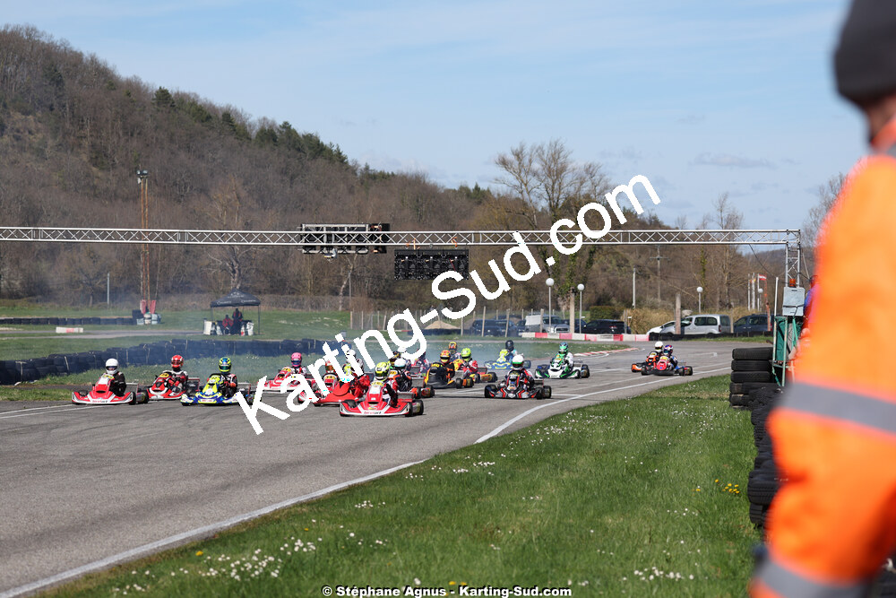 29 & 30/03/2025 : 2ème manche du Championnat du Sud au circuit d’Aigues-Vives (photos Stéphane Agnus) 2025 — karting
