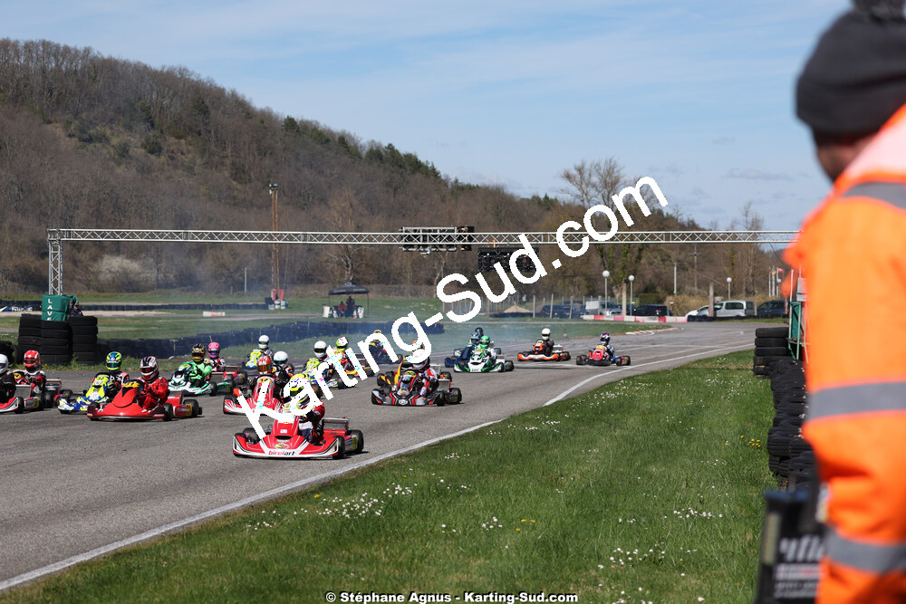 29 & 30/03/2025 : 2ème manche du Championnat du Sud au circuit d’Aigues-Vives (photos Stéphane Agnus) 2025 — karting