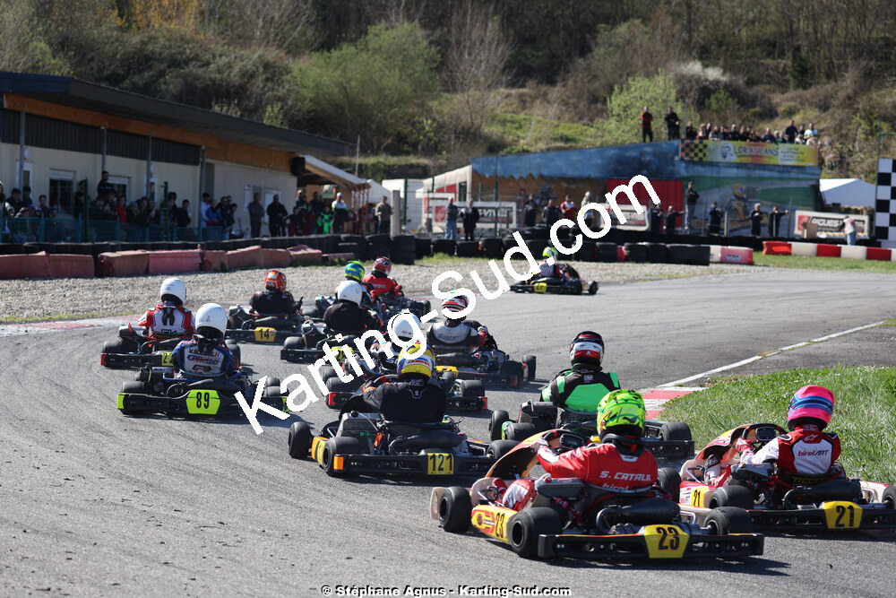 29 & 30/03/2025 : 2ème manche du Championnat du Sud au circuit d’Aigues-Vives (photos Stéphane Agnus) 2025 — karting