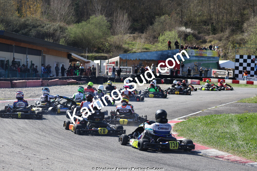 29 & 30/03/2025 : 2ème manche du Championnat du Sud au circuit d’Aigues-Vives (photos Stéphane Agnus) 2025 — karting
