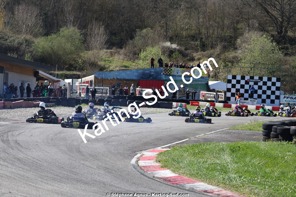 29 & 30/03/2025 : 2ème manche du Championnat du Sud au circuit d’Aigues-Vives (photos Stéphane Agnus) 2025 — karting