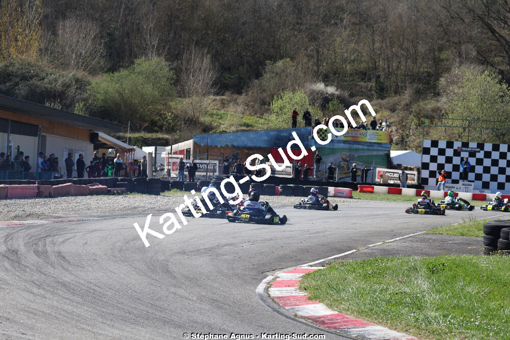 29 & 30/03/2025 : 2ème manche du Championnat du Sud au circuit d’Aigues-Vives (photos Stéphane Agnus) 2025 — karting