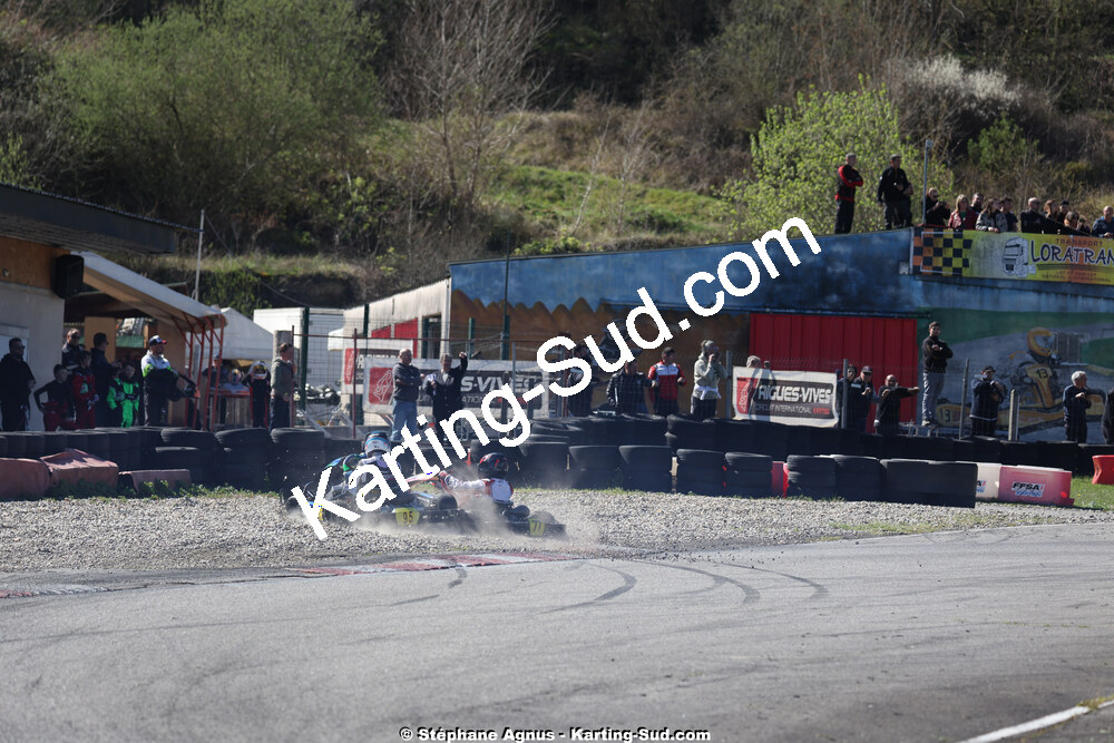 29 & 30/03/2025 : 2ème manche du Championnat du Sud au circuit d’Aigues-Vives (photos Stéphane Agnus) 2025 — karting