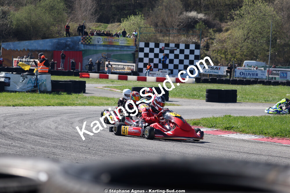 29 & 30/03/2025 : 2ème manche du Championnat du Sud au circuit d’Aigues-Vives (photos Stéphane Agnus) 2025 — karting