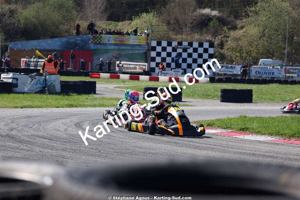 29 & 30/03/2025 : 2ème manche du Championnat du Sud au circuit d’Aigues-Vives (photos Stéphane Agnus) 2025 — karting