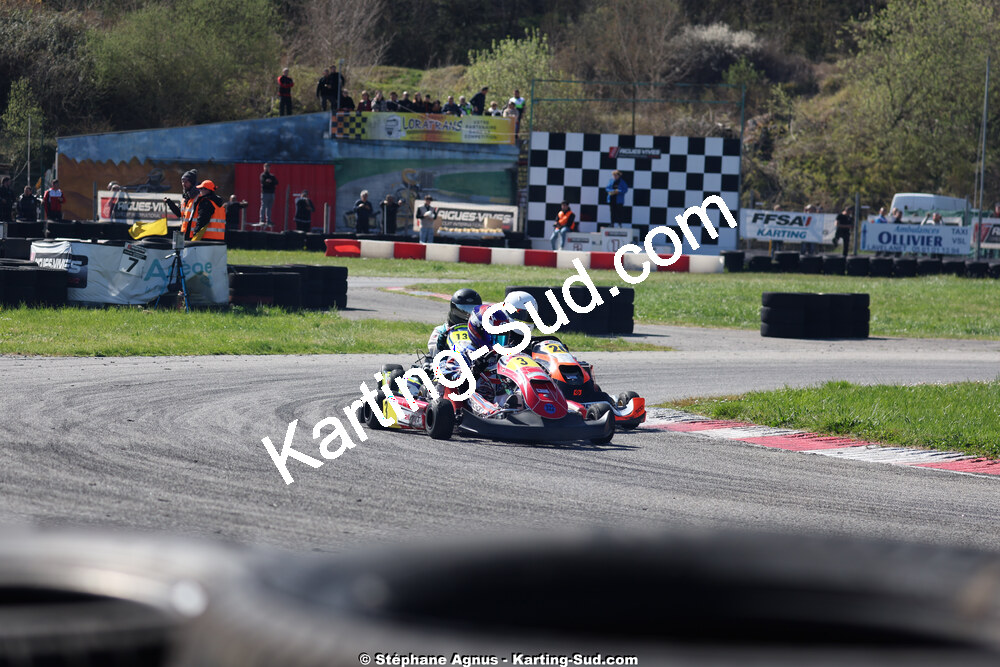 29 & 30/03/2025 : 2ème manche du Championnat du Sud au circuit d’Aigues-Vives (photos Stéphane Agnus) 2025 — karting
