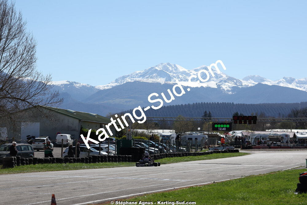29 & 30/03/2025 : 2ème manche du Championnat du Sud au circuit d’Aigues-Vives (photos Stéphane Agnus) 2025 — karting