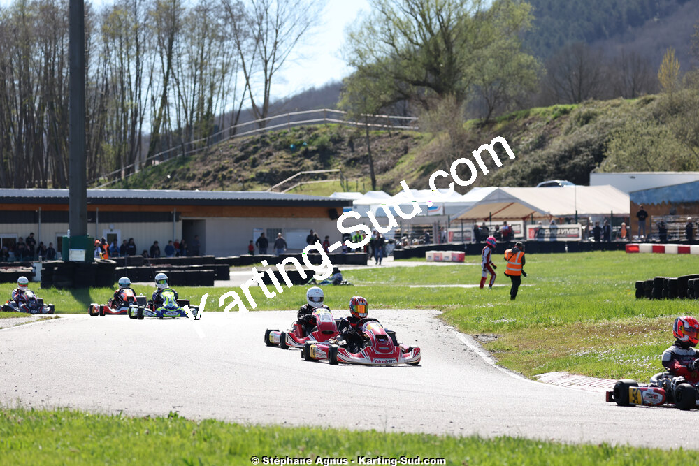 29 & 30/03/2025 : 2ème manche du Championnat du Sud au circuit d’Aigues-Vives (photos Stéphane Agnus) 2025 — karting