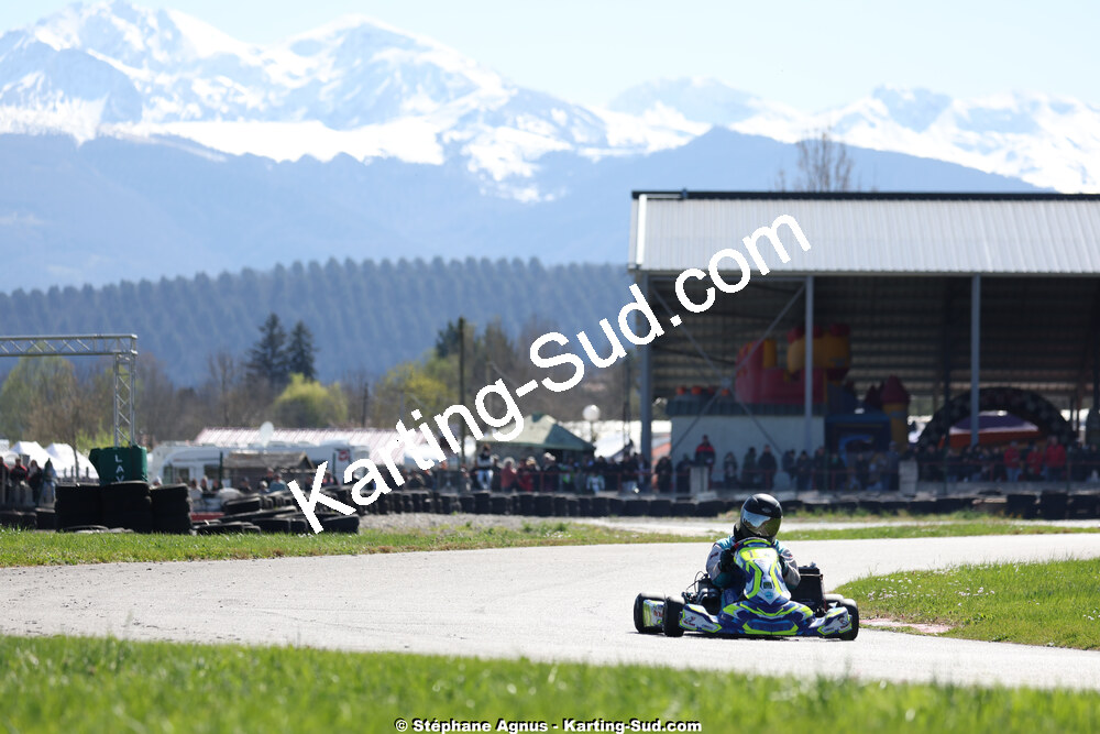 29 & 30/03/2025 : 2ème manche du Championnat du Sud au circuit d’Aigues-Vives (photos Stéphane Agnus) 2025 — karting