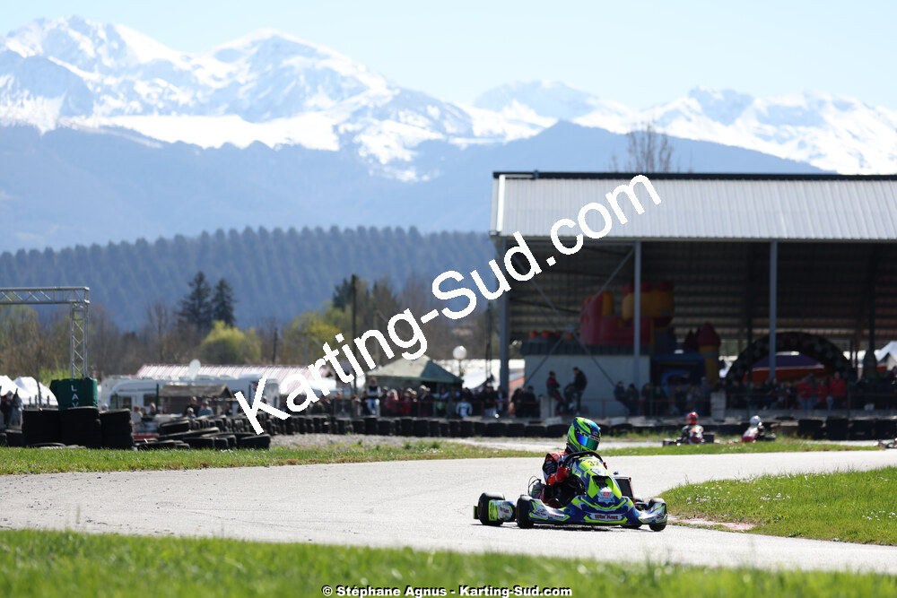 29 & 30/03/2025 : 2ème manche du Championnat du Sud au circuit d’Aigues-Vives (photos Stéphane Agnus) 2025 — karting
