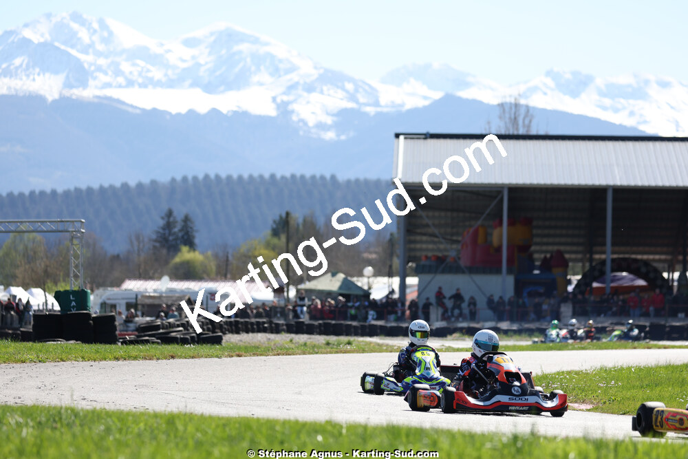 29 & 30/03/2025 : 2ème manche du Championnat du Sud au circuit d’Aigues-Vives (photos Stéphane Agnus) 2025 — karting