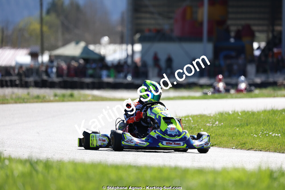 29 & 30/03/2025 : 2ème manche du Championnat du Sud au circuit d’Aigues-Vives (photos Stéphane Agnus) 2025 — karting