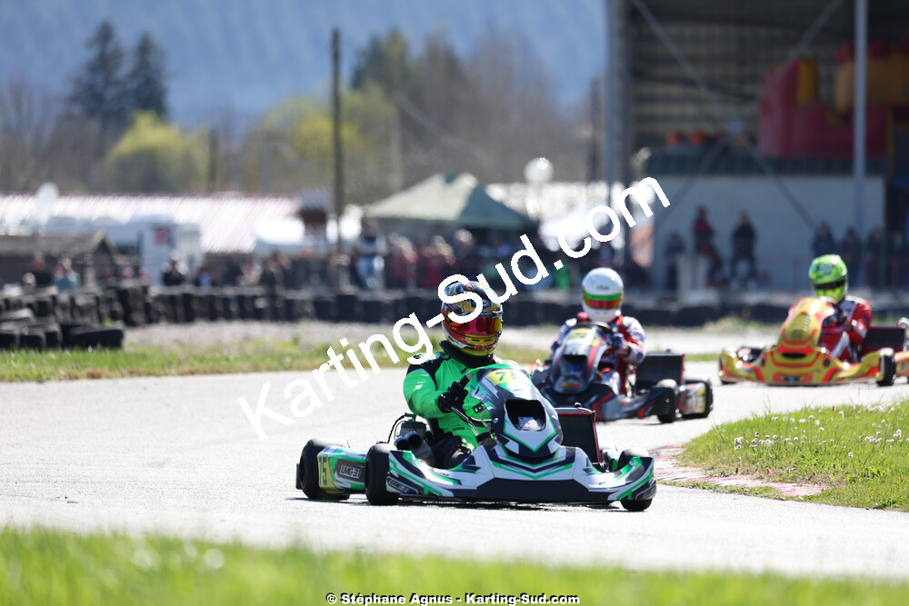 29 & 30/03/2025 : 2ème manche du Championnat du Sud au circuit d’Aigues-Vives (photos Stéphane Agnus) 2025 — karting