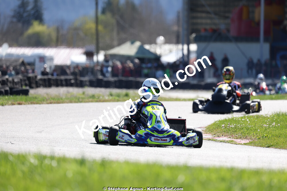 29 & 30/03/2025 : 2ème manche du Championnat du Sud au circuit d’Aigues-Vives (photos Stéphane Agnus) 2025 — karting