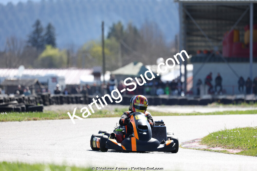 29 & 30/03/2025 : 2ème manche du Championnat du Sud au circuit d’Aigues-Vives (photos Stéphane Agnus) 2025 — karting