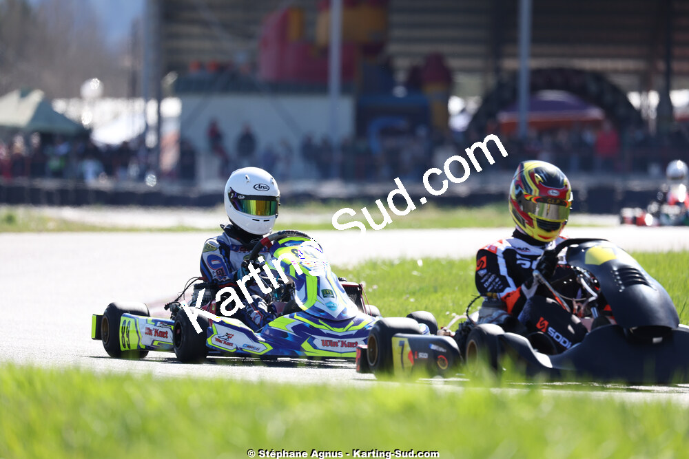 29 & 30/03/2025 : 2ème manche du Championnat du Sud au circuit d’Aigues-Vives (photos Stéphane Agnus) 2025 — karting