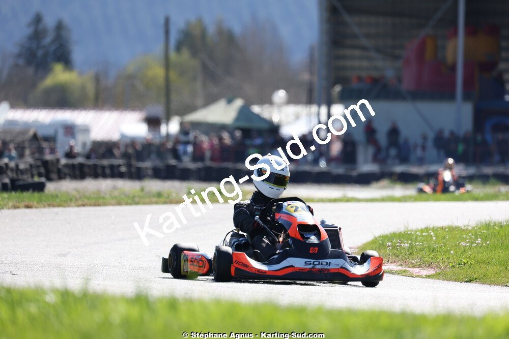 29 & 30/03/2025 : 2ème manche du Championnat du Sud au circuit d’Aigues-Vives (photos Stéphane Agnus) 2025 — karting