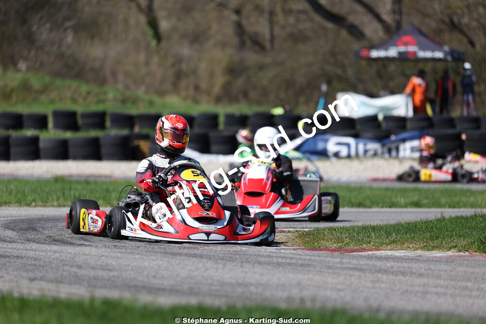 29 & 30/03/2025 : 2ème manche du Championnat du Sud au circuit d’Aigues-Vives (photos Stéphane Agnus) 2025 — karting