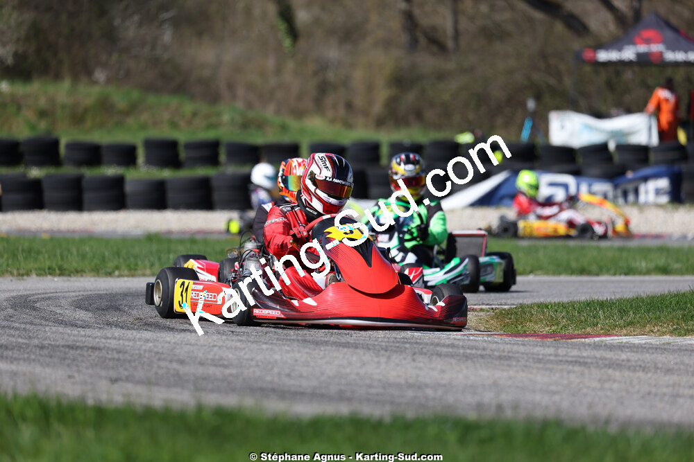 29 & 30/03/2025 : 2ème manche du Championnat du Sud au circuit d’Aigues-Vives (photos Stéphane Agnus) 2025 — karting