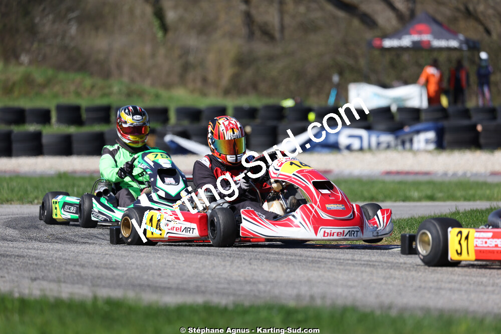 29 & 30/03/2025 : 2ème manche du Championnat du Sud au circuit d’Aigues-Vives (photos Stéphane Agnus) 2025 — karting