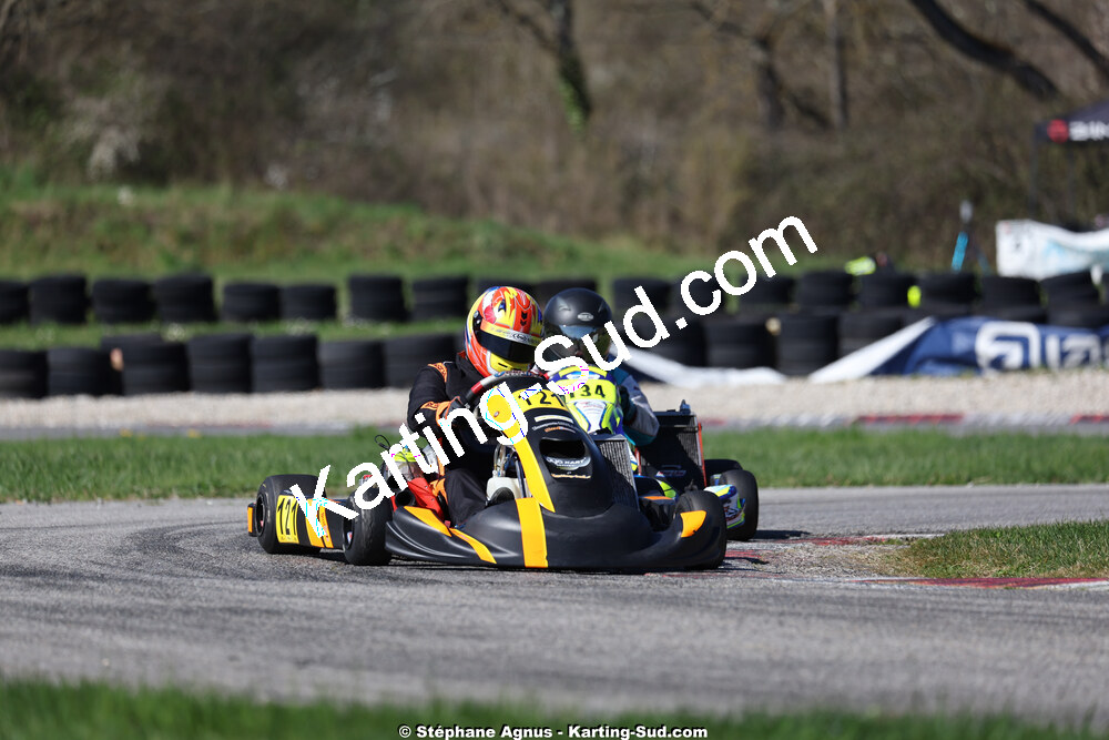 29 & 30/03/2025 : 2ème manche du Championnat du Sud au circuit d’Aigues-Vives (photos Stéphane Agnus) 2025 — karting