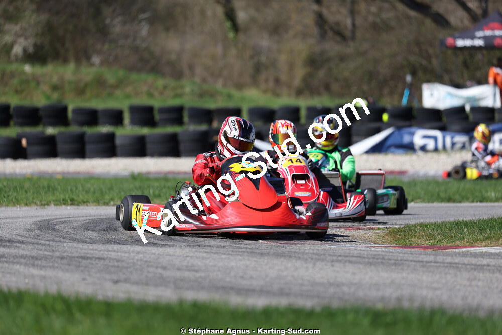29 & 30/03/2025 : 2ème manche du Championnat du Sud au circuit d’Aigues-Vives (photos Stéphane Agnus) 2025 — karting