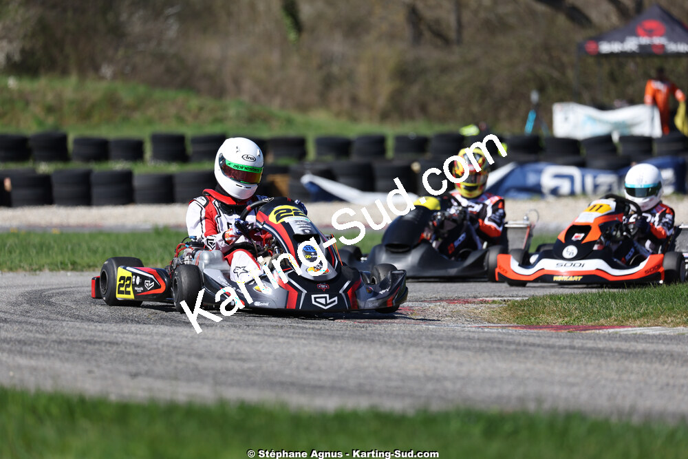 29 & 30/03/2025 : 2ème manche du Championnat du Sud au circuit d’Aigues-Vives (photos Stéphane Agnus) 2025 — karting