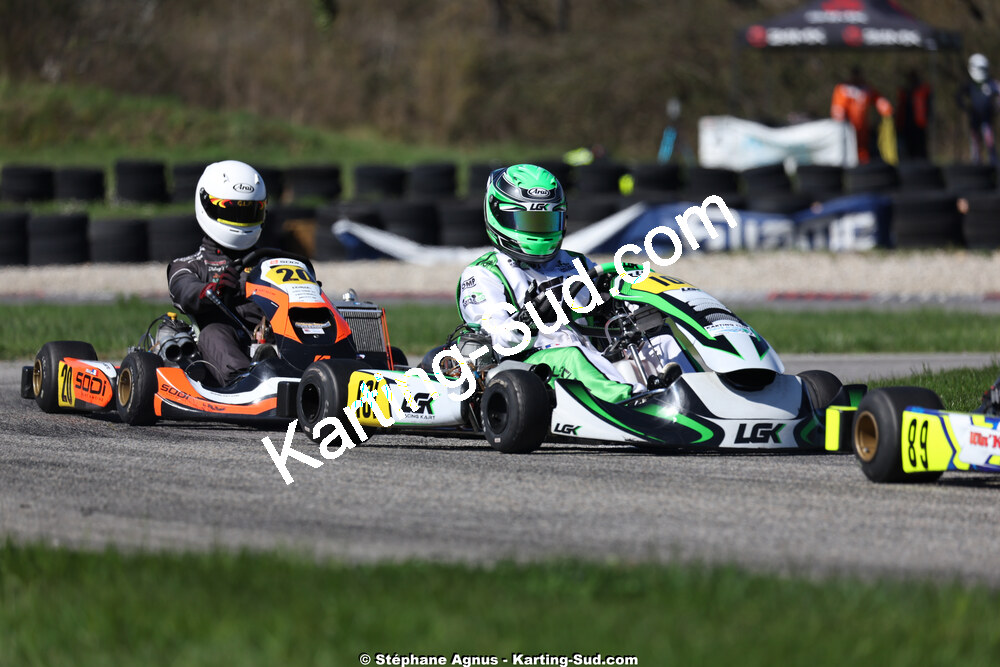 29 & 30/03/2025 : 2ème manche du Championnat du Sud au circuit d’Aigues-Vives (photos Stéphane Agnus) 2025 — karting