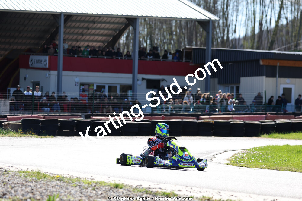 29 & 30/03/2025 : 2ème manche du Championnat du Sud au circuit d’Aigues-Vives (photos Stéphane Agnus) 2025 — karting