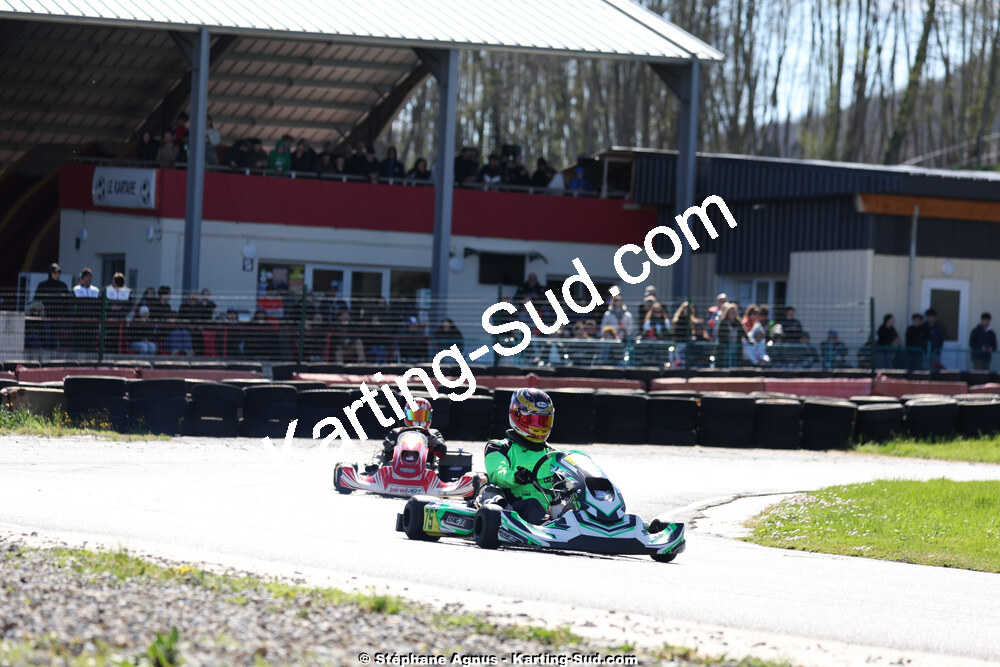 29 & 30/03/2025 : 2ème manche du Championnat du Sud au circuit d’Aigues-Vives (photos Stéphane Agnus) 2025 — karting