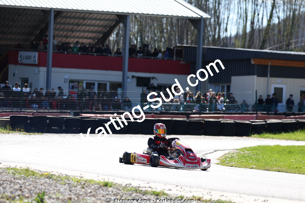 29 & 30/03/2025 : 2ème manche du Championnat du Sud au circuit d’Aigues-Vives (photos Stéphane Agnus) 2025 — karting