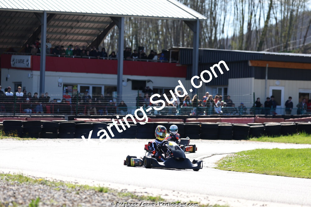 29 & 30/03/2025 : 2ème manche du Championnat du Sud au circuit d’Aigues-Vives (photos Stéphane Agnus) 2025 — karting