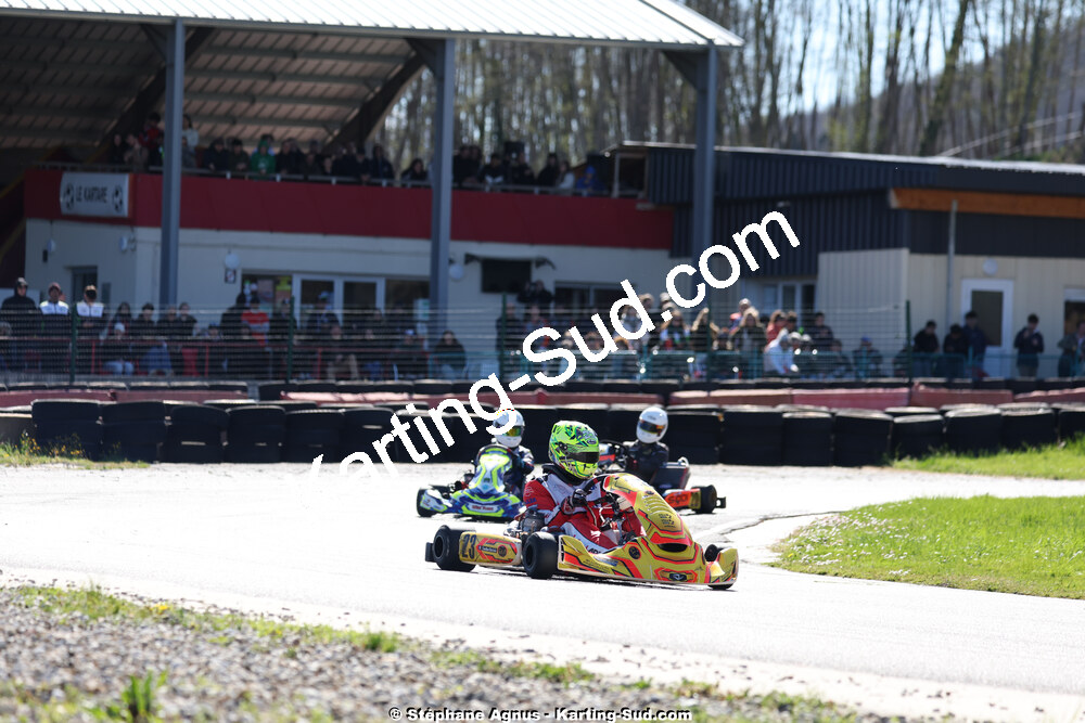 29 & 30/03/2025 : 2ème manche du Championnat du Sud au circuit d’Aigues-Vives (photos Stéphane Agnus) 2025 — karting