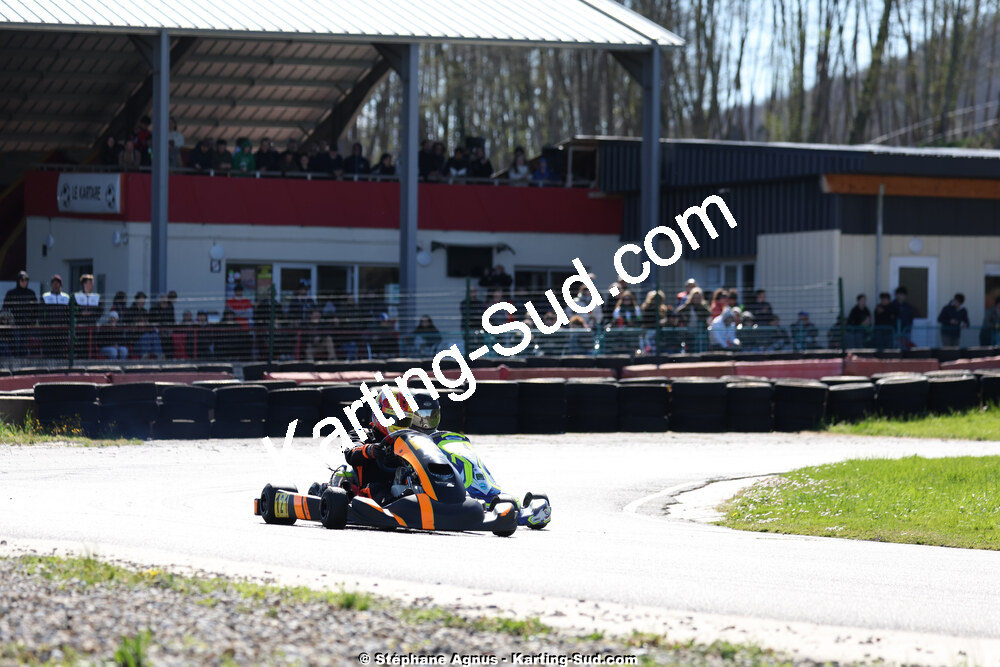 29 & 30/03/2025 : 2ème manche du Championnat du Sud au circuit d’Aigues-Vives (photos Stéphane Agnus) 2025 — karting