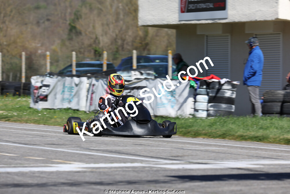 29 & 30/03/2025 : 2ème manche du Championnat du Sud au circuit d’Aigues-Vives (photos Stéphane Agnus) 2025 — karting