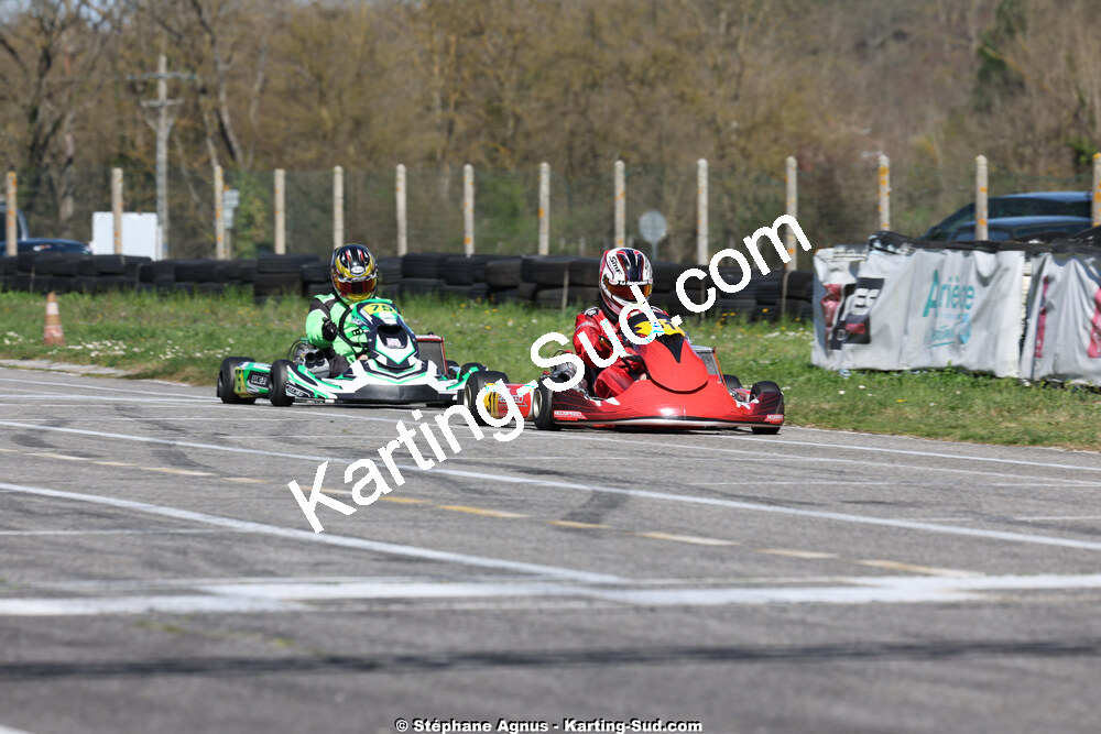 29 & 30/03/2025 : 2ème manche du Championnat du Sud au circuit d’Aigues-Vives (photos Stéphane Agnus) 2025 — karting