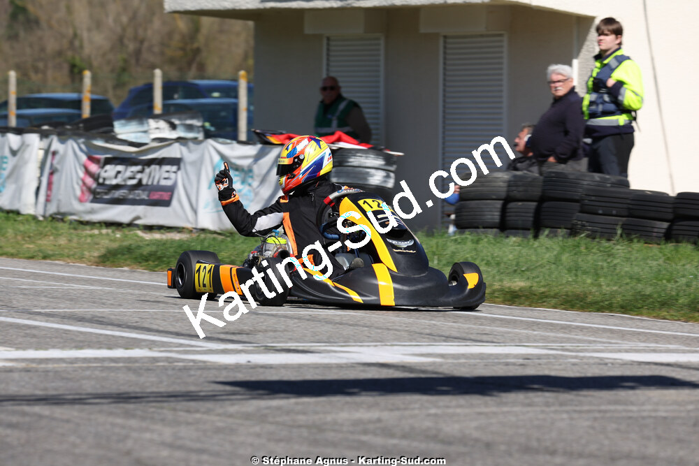 29 & 30/03/2025 : 2ème manche du Championnat du Sud au circuit d’Aigues-Vives (photos Stéphane Agnus) 2025 — karting