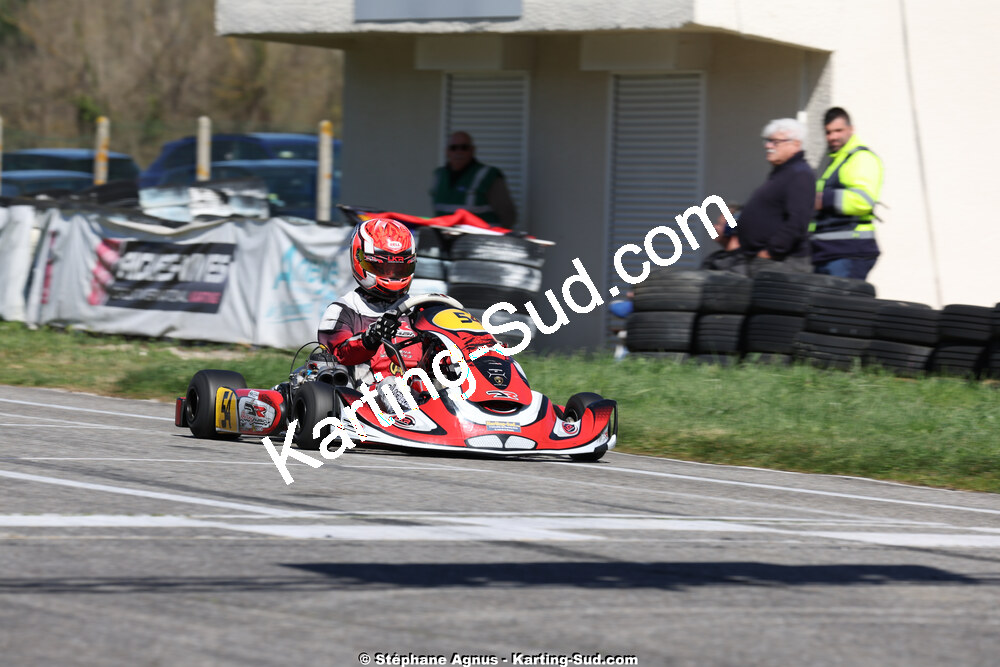 29 & 30/03/2025 : 2ème manche du Championnat du Sud au circuit d’Aigues-Vives (photos Stéphane Agnus) 2025 — karting