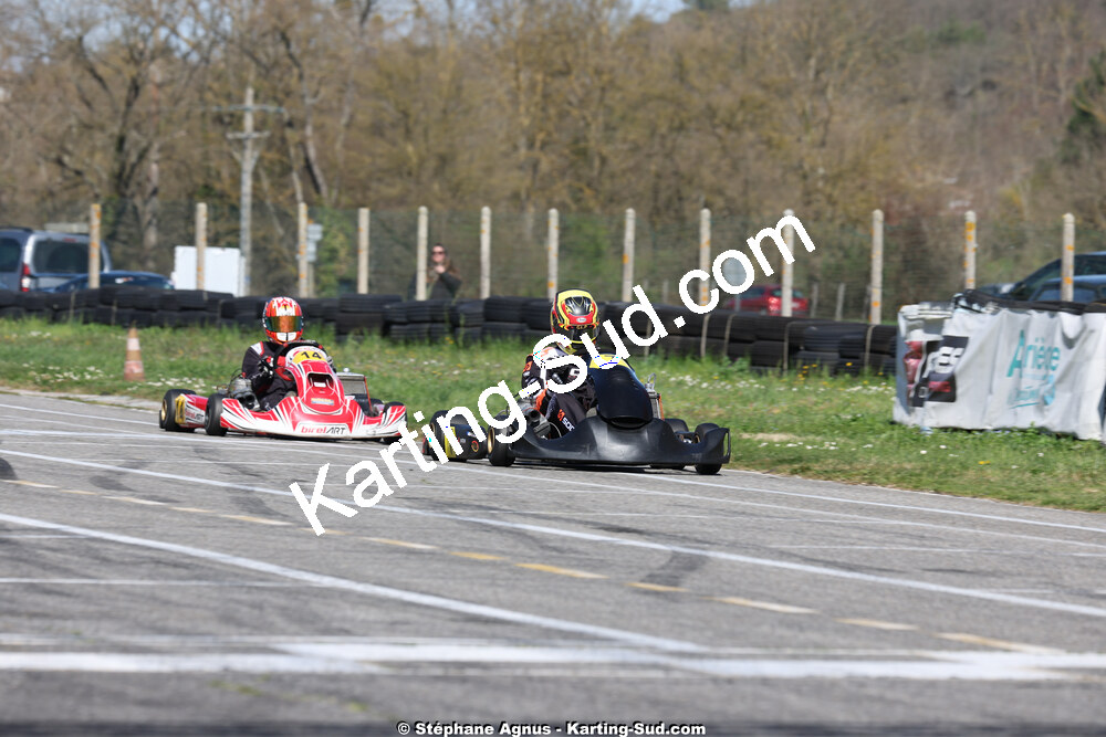 29 & 30/03/2025 : 2ème manche du Championnat du Sud au circuit d’Aigues-Vives (photos Stéphane Agnus) 2025 — karting