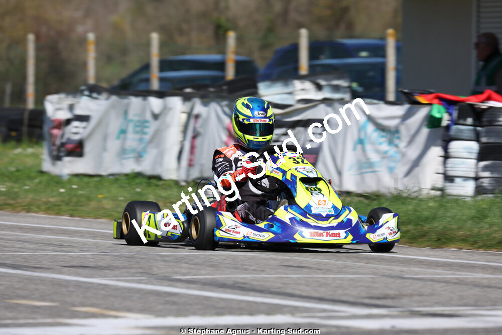 29 & 30/03/2025 : 2ème manche du Championnat du Sud au circuit d’Aigues-Vives (photos Stéphane Agnus) 2025 — karting