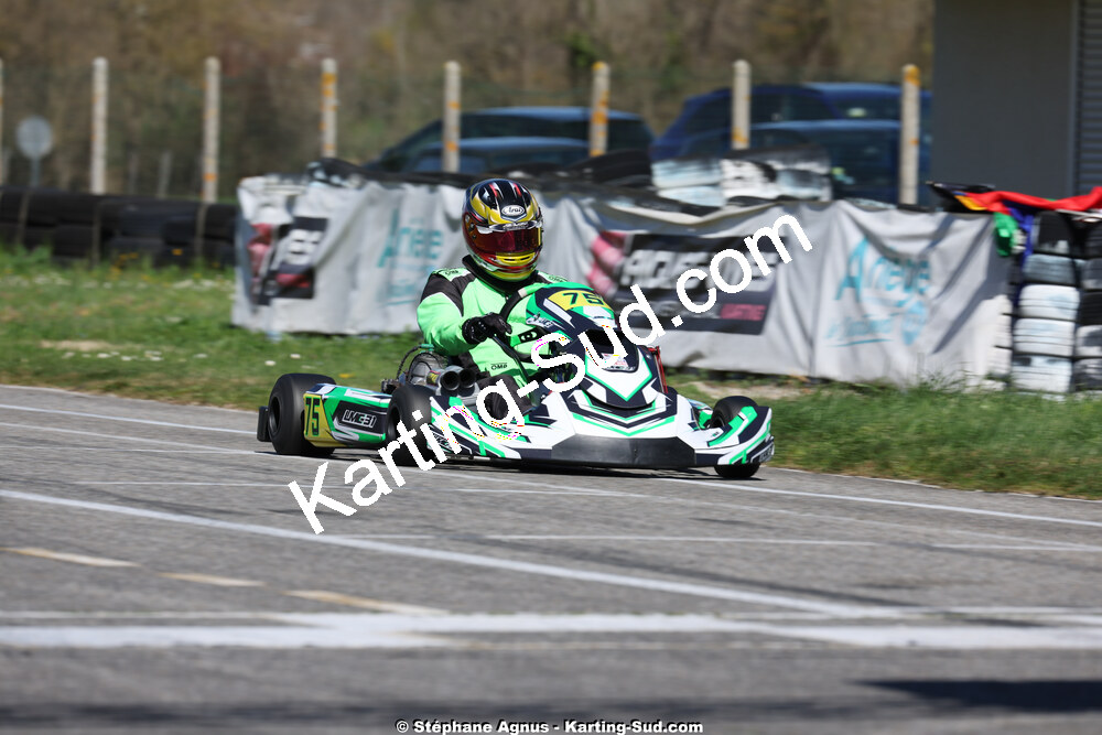 29 & 30/03/2025 : 2ème manche du Championnat du Sud au circuit d’Aigues-Vives (photos Stéphane Agnus) 2025 — karting