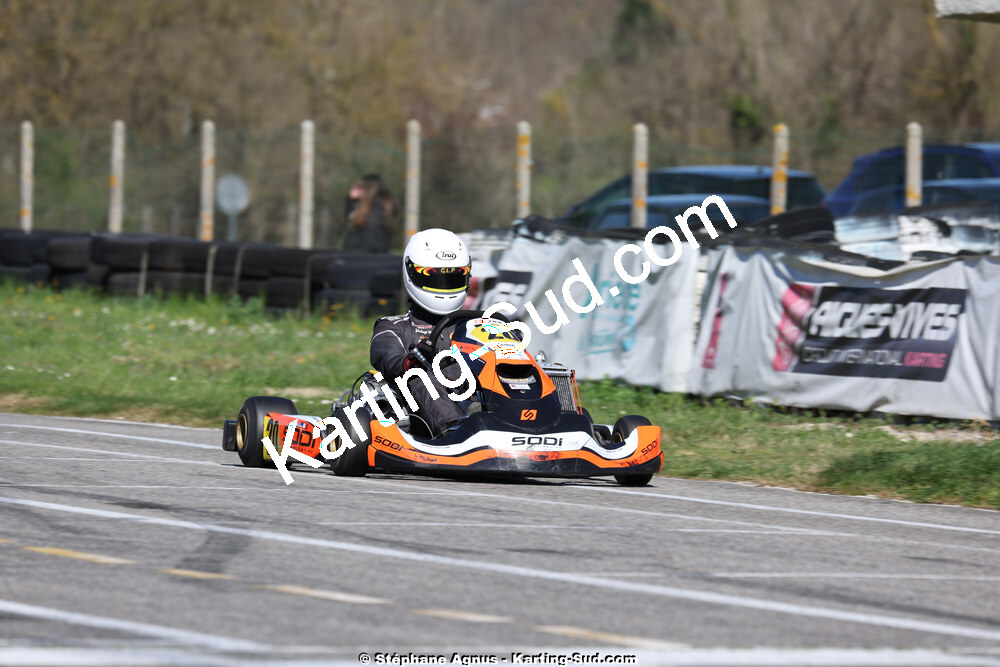 29 & 30/03/2025 : 2ème manche du Championnat du Sud au circuit d’Aigues-Vives (photos Stéphane Agnus) 2025 — karting
