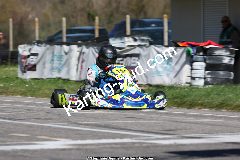 29 & 30/03/2025 : 2ème manche du Championnat du Sud au circuit d’Aigues-Vives (photos Stéphane Agnus) 2025 — karting