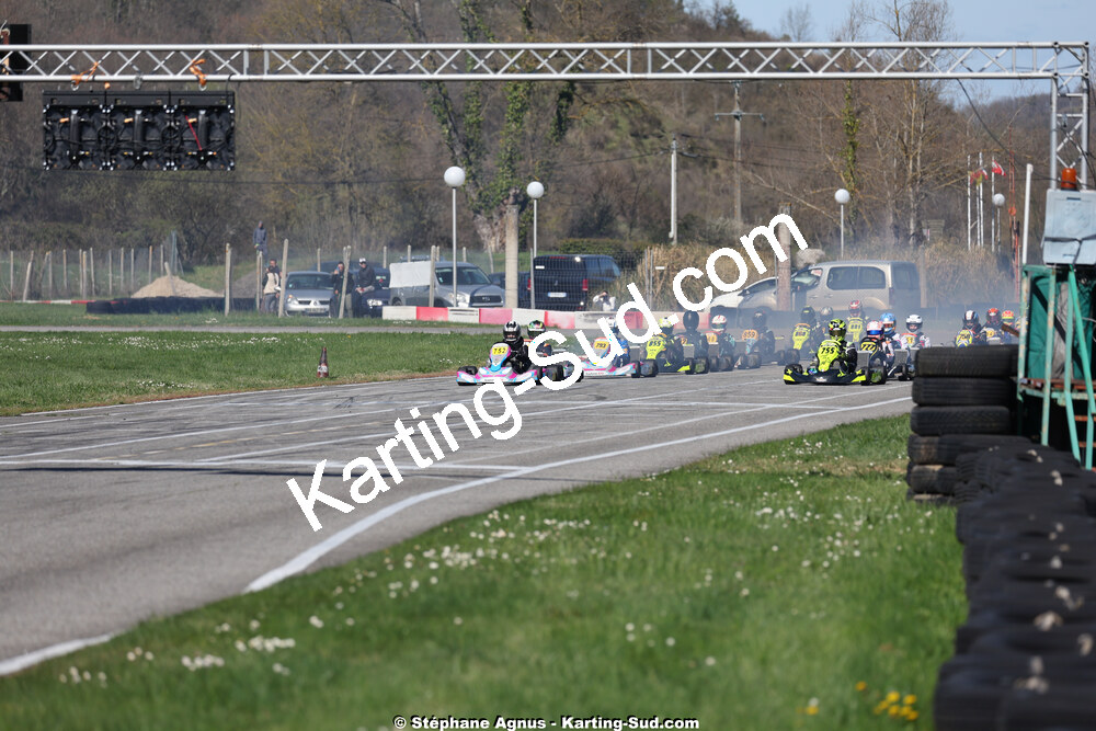 29 & 30/03/2025 : 2ème manche du Championnat du Sud au circuit d’Aigues-Vives (photos Stéphane Agnus) 2025 — karting