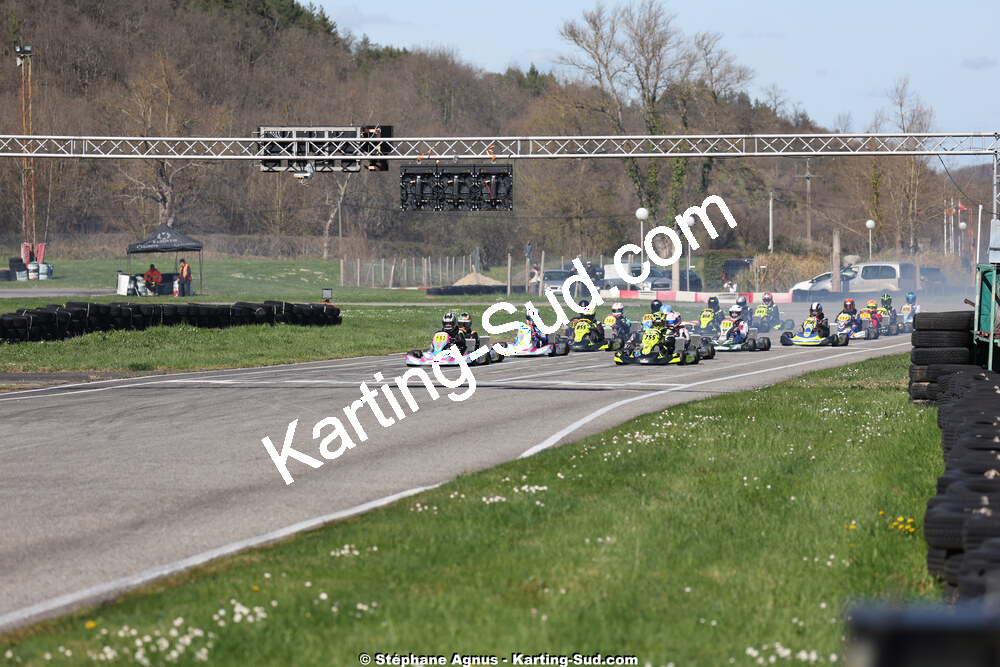 29 & 30/03/2025 : 2ème manche du Championnat du Sud au circuit d’Aigues-Vives (photos Stéphane Agnus) 2025 — karting